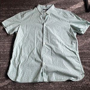 Banana Republic Short Sleeve Button Down